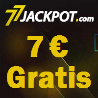 77Jackpot-Bonus 7 € Gratis